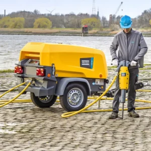 Dieseldrevne mobile luftkompressorer - XAS Serien